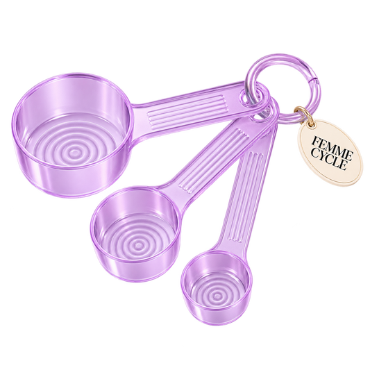 Kit de colheres dosadoras Femme Cycle lilás